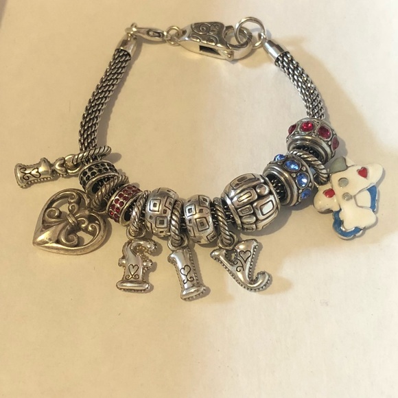 🆕 Brighton Alphabet Collection letter l (lower case L) silver charm NWOT Retired - Picture 4 of 7